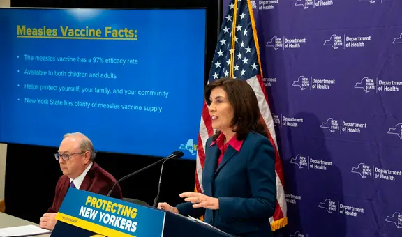 Nueva York implementa innovadora herramienta para prevenir el sarampión en la ciudad