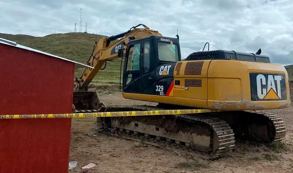 Lo esperaron con su hijo maniatado: sujetos armados roban maquinaria a vigilante en Puno