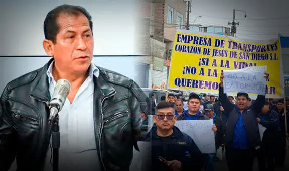 Dirigente de transportistas, Martín Valeriano: "Santiváñez no cumplió. La respuesta más rápida la han dado los extorsionadores"