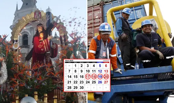 Trabajadores en Perú descansarán el jueves 17 y viernes 18 de abril por Semana Santa 2025: ¿días libres se extenderán hasta el domingo?