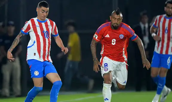 Chile no pudo en su visita a Paraguay: perdió 1-0 y sigue en los últimos lugares de las Eliminatorias