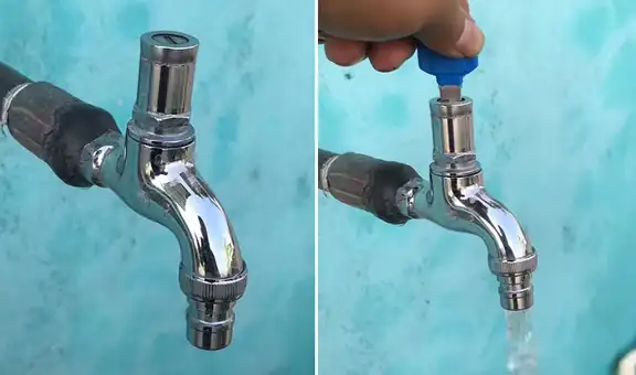 Joven creó seguro para caño de agua y usuarios quedan atónitos: “La llave de la llave”