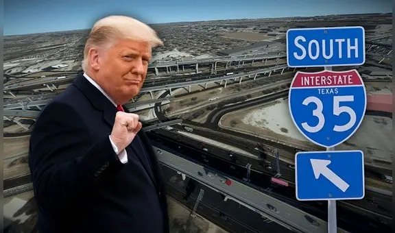 Texas: proponen cambiar el nombre de un tramo de carretera a "President Donald J. Trump Highway"
