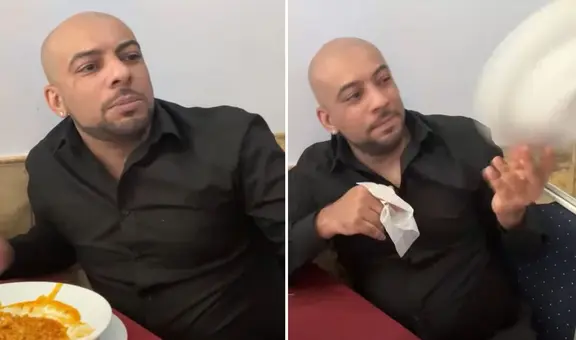 Youtuber fue a restaurante, pero no quiso pagar la cuenta y rompió platos: “Soy una estrella a nivel mundial”