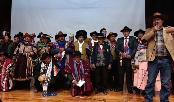 Puno: autoridades originarias reafirman rechazo a Dina Boluarte