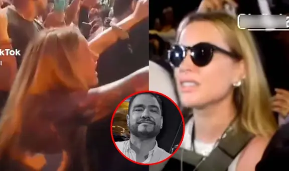 Leslie Shaw llora en plena marcha contra la inseguridad y exige justicia por la muerte de 'El Ruso': "Mataron a mi amigo"