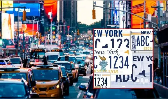 ¡Conductores de NY! Estos son los nuevos requisitos para el rediseño de matrículas obligatorio desde abril de 2025