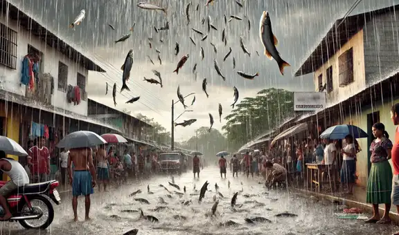 ¿Por qué 'llueven peces' cada año en este país de América Latina? La explicación de este fenómeno