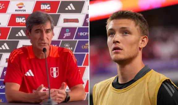 Óscar Ibáñez reveló la principal virtud de Oliver Sonne en Perú, pese a que no jugó ante Bolivia: "Es bueno tenerlo"