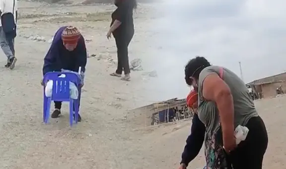 Adulta mayor con dificultad para caminar acude al penal a visitar a su hijo y le dicen: “El amor de madre es infinito”