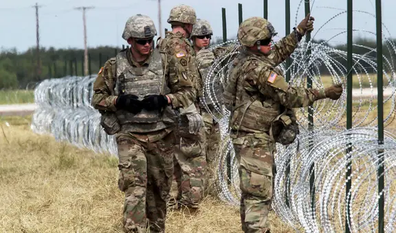 La mala noticia de Trump: militares podrían tener la aprobación para detener inmigrantes en la frontera de San Diego