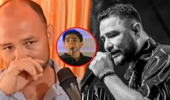 Hermano de 'El Ruso' se quiebra al cantar el primer tema del cantante en Armonía 10: "Yo lo tengo aquí"