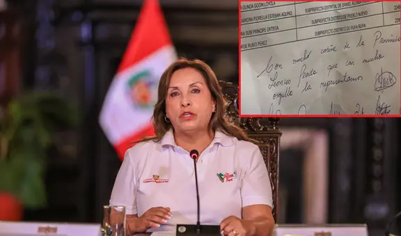 Testigo revela que subprefectos le entregaron a Dina Boluarte un sobre cerrado y regalos de agradecimiento