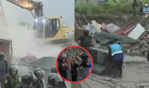 Desalojan a familias por obra de la autopista Ramiro Prialé: denuncian abuso de autoridad