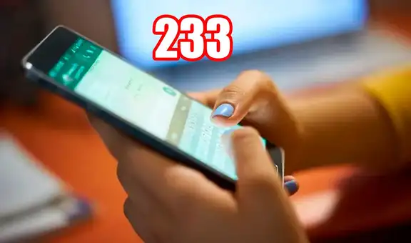 ¿Qué significa el número "233" y por qué muchas personas lo envían por WhatsApp? Te contamos
