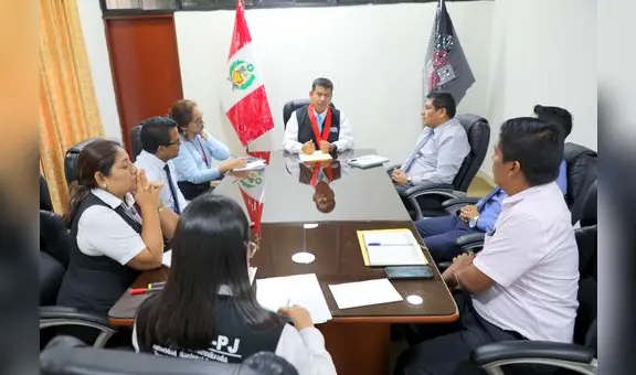 Jefe de ODANC Tumbes sostuvo reunión de coordinación con administradores y coordinadores del distrito judicial de Tumbes