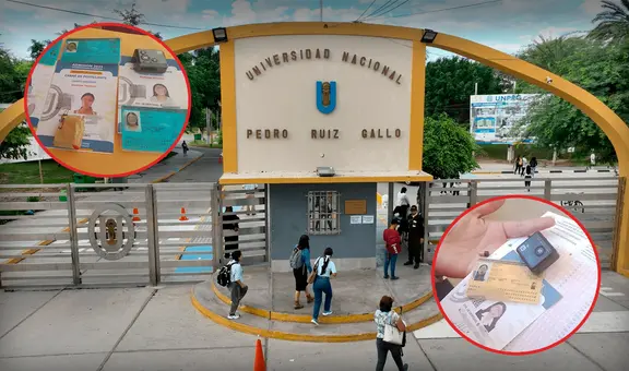 Con GPS y DNI falsos: postulantes son detenidos por suplantación y usar tecnología en examen de admisión UNPRG