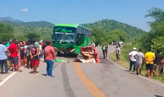 Carreteras se tiñen de sangre: tres fallecidos dejan accidentes en Piura