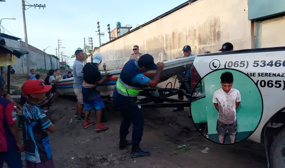 Iquitos: detienen a extorsionador y recuperan embarcación fluvial por la que exigía 1.500 soles