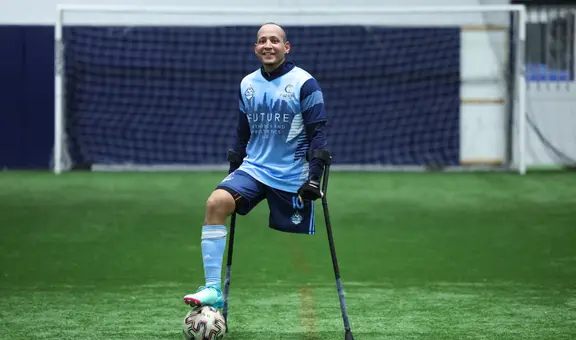 De Venezuela a EE. UU. : la historia del inmigrante que busca un lugar en la selección de fútbol para amputados de Estados Unidos