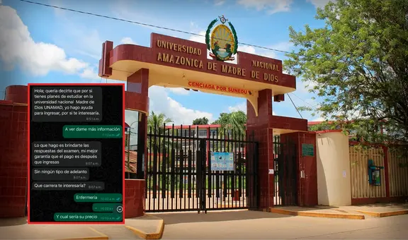 Postulantes 'fantasmas' ocupan primeros puestos en admisión UNAMAD 2025: denuncian fraude y suplantación