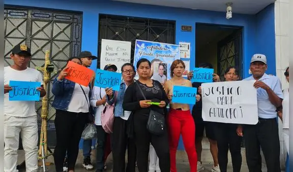 Canillita muere atropellado por camión de basura de VMT y esposa pide justicia: "¿Quién verá por nosotros?"