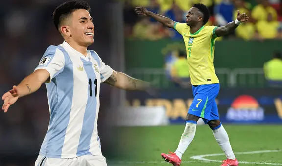 Alineaciones Argentina vs Brasil: así se jugará el clásico sudamericano de la jornada 14 en las Eliminatorias 2026