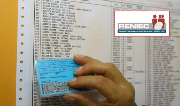 Reniec ofrece herramienta para que familiares verifiquen si su pariente fallecido aún sigue inscrito en el padrón electoral