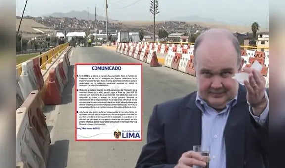 Rutas de Lima: MML admite que acta del 2015 beneficia a empresa, pero omite que la firmó gestión de Castañeda