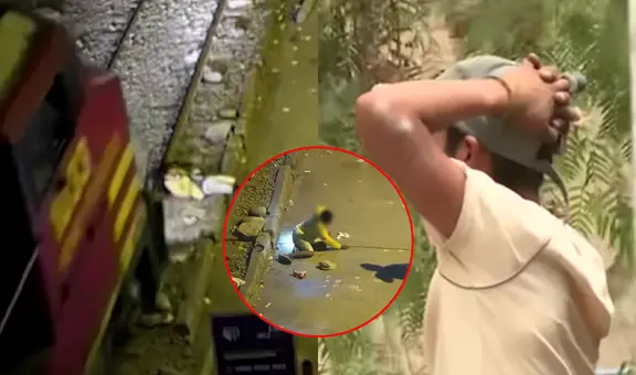 La dura historia del joven que sobrevivió al atropello de un tren en Ate: vive en un cementerio y lucha por vencer su alcoholismo