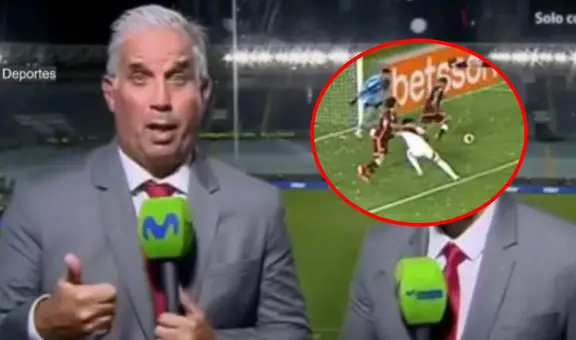 Diego Rebagliati explicó por qué Movistar Deportes no repitió las 2 jugadas polémicas de Venezuela: “Nosotros lo pedimos”