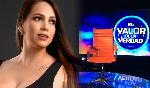 Melissa Klug llega a ‘El valor de la verdad’ y rompe su silencio sobre sus conversaciones con Christian Cueva