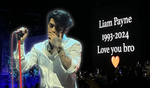 Zayn Malik emociona a fans al cantar 'Night Changes' de 'One Direction' en honor a Liam Payne, en México