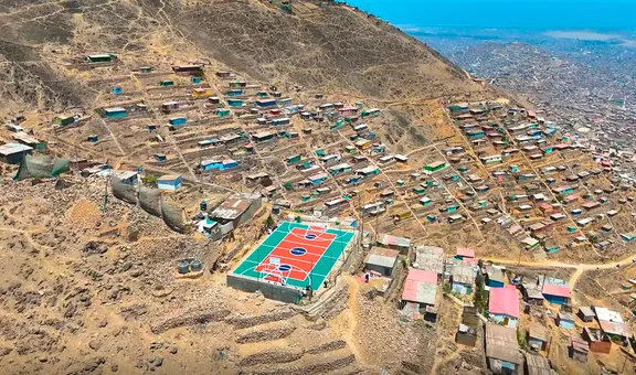 La nueva cancha deportiva más alta de Lima estará en este distrito a 640 metros sobre el nivel del mar