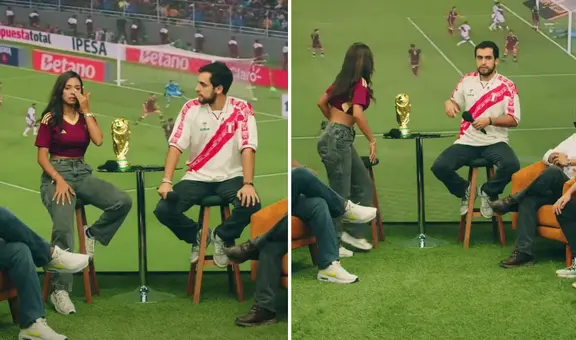 Conductora venezolana se quiebra en vivo por mensajes tras la victoria de Venezuela ante Perú: "No soy un enemigo"