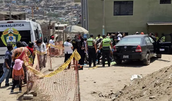 Balacera en Villa María del Triunfo: falsos obreros asesinan a conductor dentro de su vehículo en La Esperanza