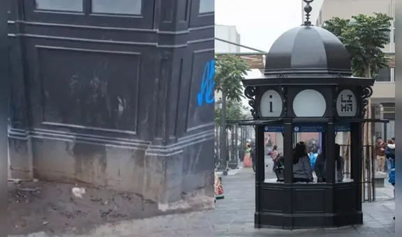 Miles de soles en abandono: casetas turísticas de la MML convertida en urinario público