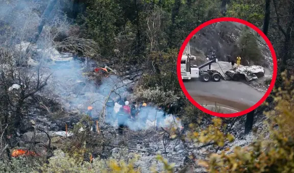 14 integrantes de una familia mueren tras caer camioneta por un barranco y explotar en llamas, en México