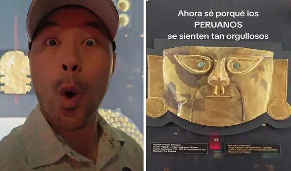 Asiático queda fascinado al visitar museo de oro en Perú: “Ahora sé por qué se sienten tan orgullosos”