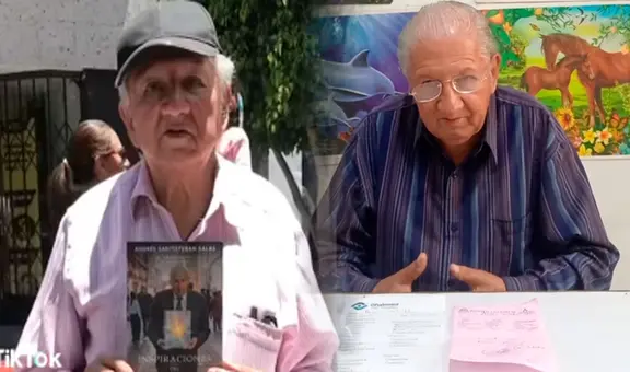 ¡El abuelito de las poesías nos necesita! Adulto mayor pide apoyo para realizarse 2 tomografías, operarse y no perder la vista