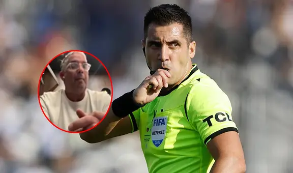 Diego Rebagliati contó que se encontró con árbitro Garay, quien le hizo dura confesión: "Tiene cara de culpable"