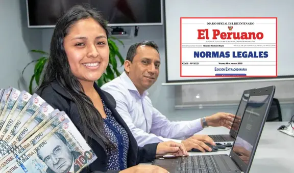 Trabajadores del sector público en Perú recibirán dos pagos adicionales este 2025: conoce los montos y regímenes beneficiados