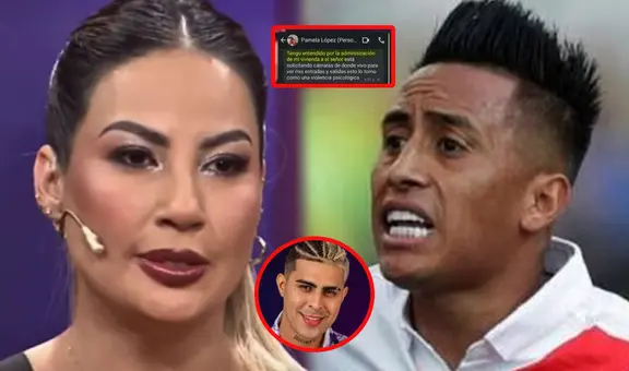 Pamela López acusa a Christian Cueva de solicitar las cámaras de seguridad de su casa: "Es un acto de violencia"
