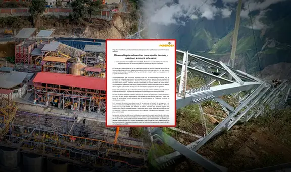 Nuevo atentado contra Minera Poderosa: asesinan a minero artesanal y dinamitan torre de alta tensión en Pataz