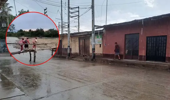 Lambayeque: intensas lluvias obligan a suspender clases escolares