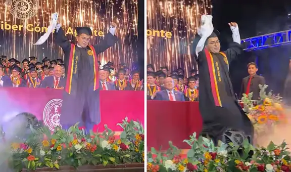 Joven peruano se graduó de la UNI al ritmo de huaylas: “Jamás olvidas tus raíces”