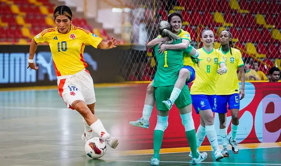 Resultado Colombia vs Brasil futsal femenino HOY, semifinales Copa América 2025: ¿cómo quedó el partido de la selección?