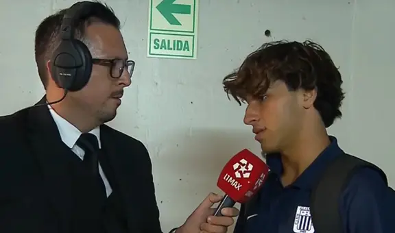 Bassco Soyer y su fría reacción al ser felicitado por su casi golazo con Alianza Lima: "Perdimos 3-0, no es tan bonito"