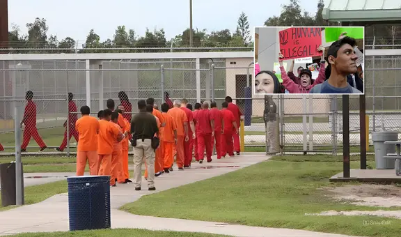 Protestas en Miami-Dade denuncian condiciones inhumanas en el Centro de Detención Krome