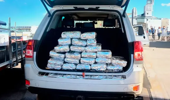 California: incautan metanfetamina valorizada en US$96.942 en un compartimiento modificado de un sedán